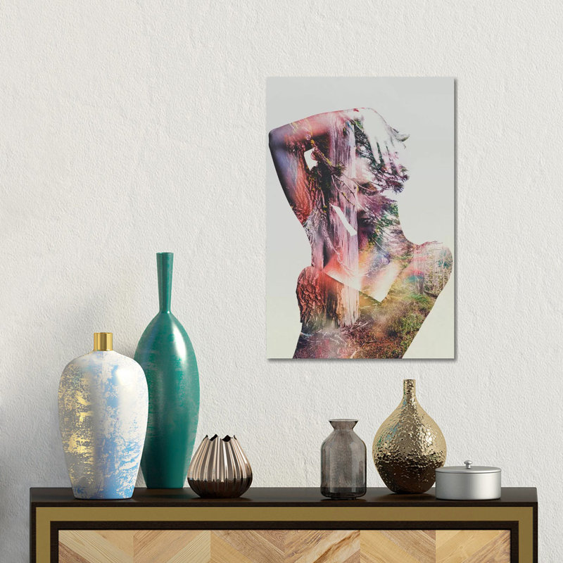 Andreas Lie - Wrapped Canvas Print, 66.04 cm H x 45.72 cm W, Classic Wood Floater Framed