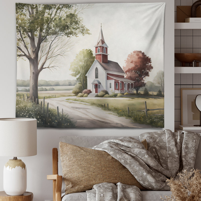 Polyester Tapestry, 32" H x 39" W