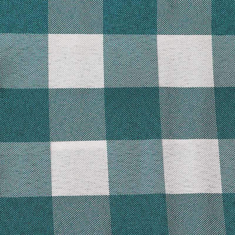 Ensemble de serviettes 24 pièces, Bleu sarcelle / blanc