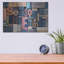 «Ebony Designs», typographie 14 par Holli Conger, art mural en métal-998170721