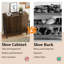 16 Pair Shoe Storage Cabinet-2096490493
