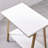 Empiria Solid + Manufactured Wood Narrow Side Table in Walnut-1554047607-1554047604