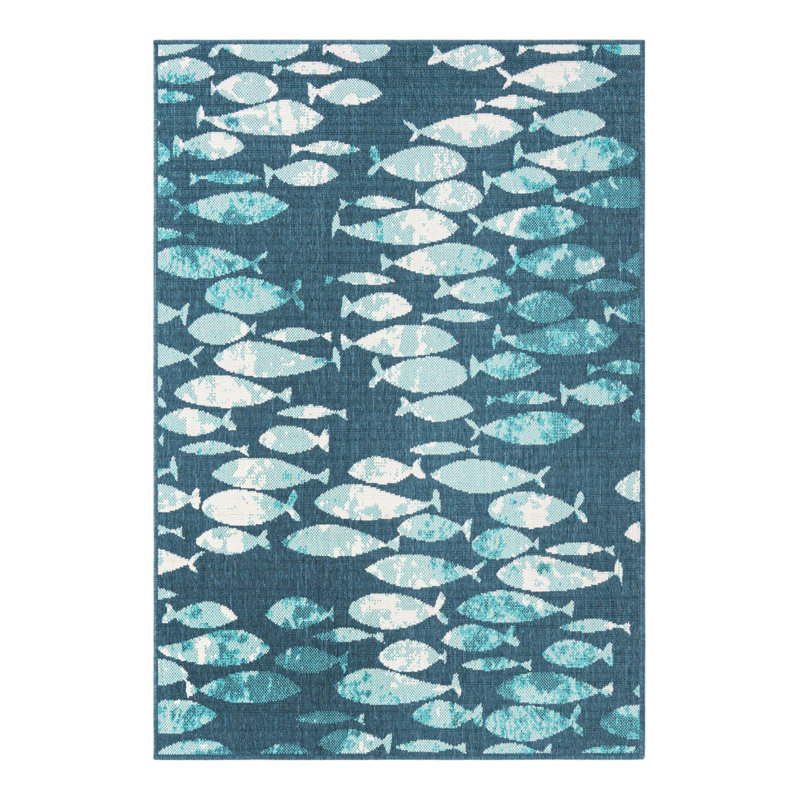 Tapis d'extérieur intérieur / extérieur Coastal, Rectangle 4 pi 1 po x 6 pi 1 po
