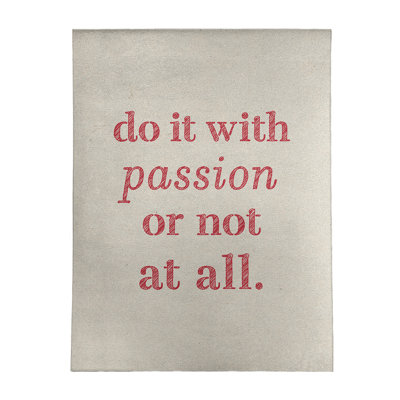 Quotes Chenille Indoor Rug