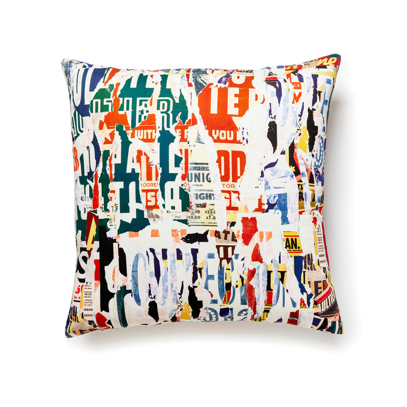 METROPOLITAIN PRINT PILLOW