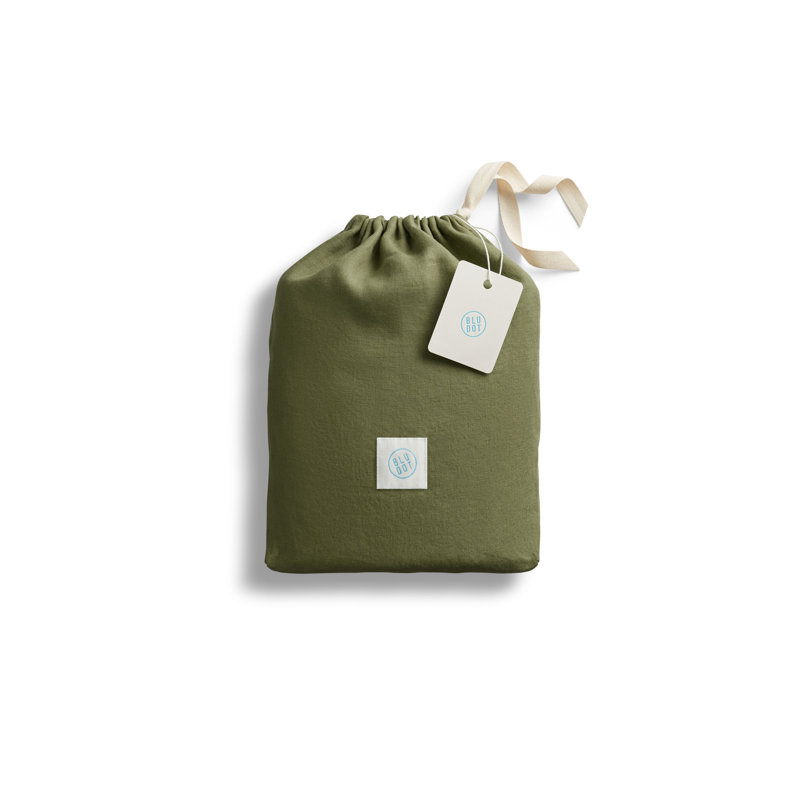 Sheet Set, Full Sheet Set + 2 Pillowcases, Loden Green