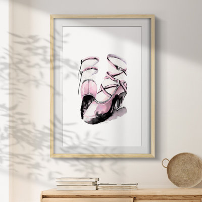 Strappy Platform -Framed Print