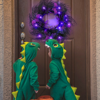 Faux Lighted 20'' Wreath