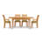 Sarah 4 - Person Solid Wood Top Four Leg Dining Set-16848867-37101029-39921300