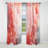 Cullman Pink Polar Radiance Smoke I - Modern Curtain - Velvet Room Darkening - 1 panel-16016767