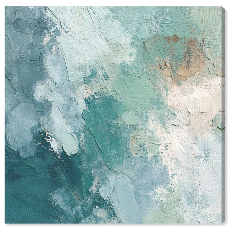 «Minted Cloudscape I», reproduction d'art sur toile par Art Remedy, H 24 po x l 24 po, Toile tendue avec châssis