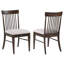 Ensemble de 2 chaises d'appoint Burns