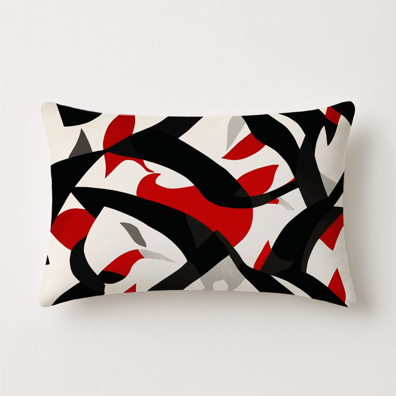 Sinister Pulse Indoor And Outdoor Pillow, Rectangle 20"H x 14"W