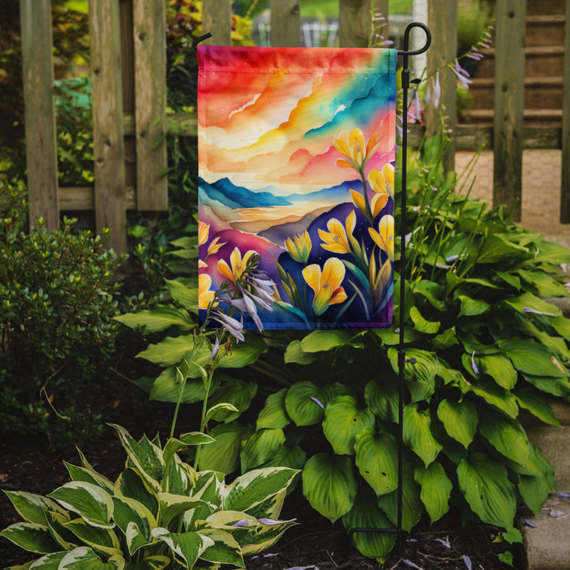 Double Sided 15.5'' H x 11.25'' W Polyester Garden Flag