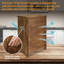Boîte de rangement en bois pour bac à pommes de terre et oignons, armoire de comptoir, boîtes à pain en bois, rangement pour pommes de terre, station café, couleur rustique