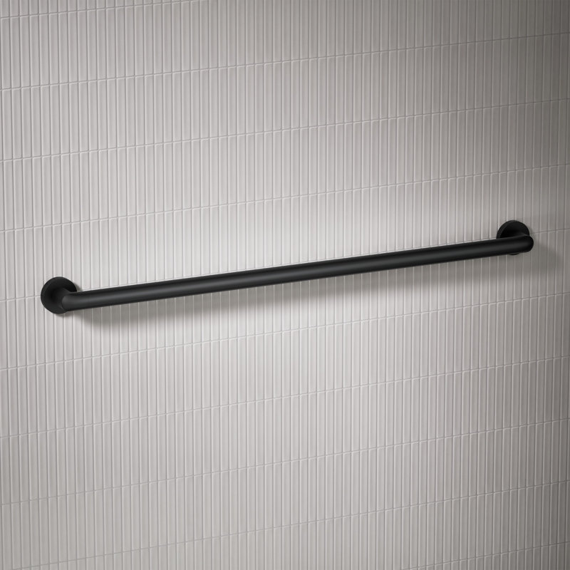 Barre d'appui Kumin, Noir mat, L 36 po