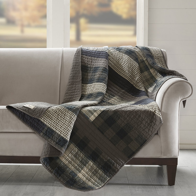 Winter Plains Quilted Throw