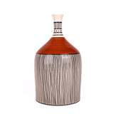 African Handmade Ceramic Table Vase