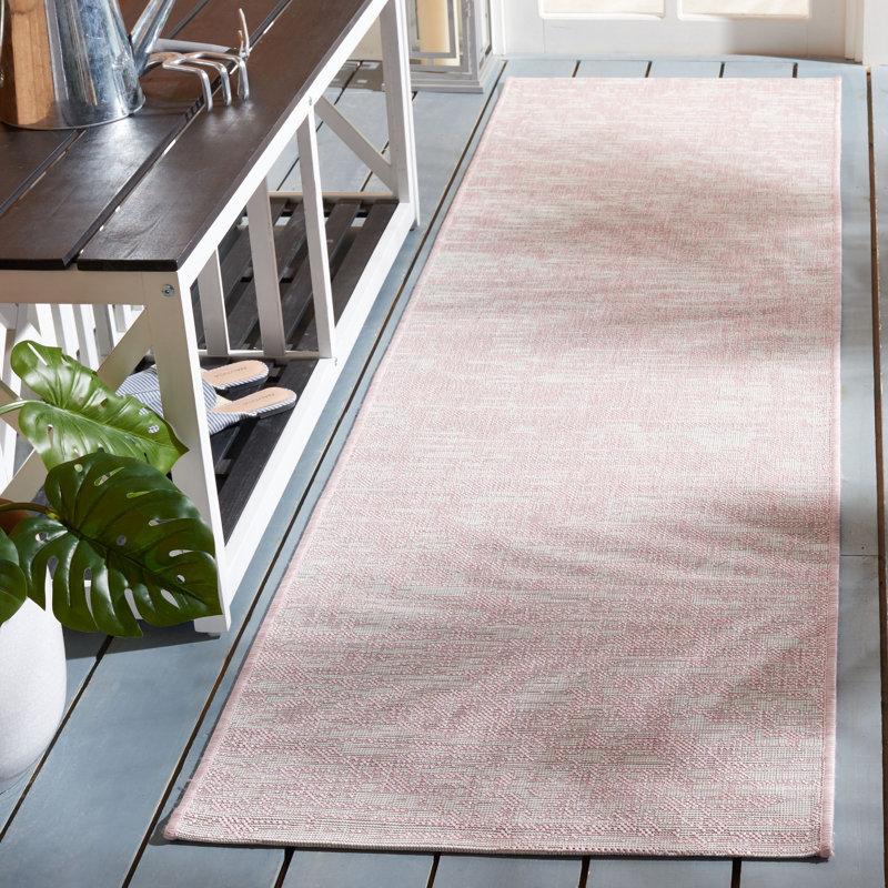 Kulshan Performance Abstract Indoor/Outdoor Area Rug, Runner 2'3" x 8'