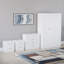 Tayce 4 Piece Bedroom Set (2 Drawer Bedside Chest X2, 4 Drawer Chest, 3 Door Wardrobe)-139368924