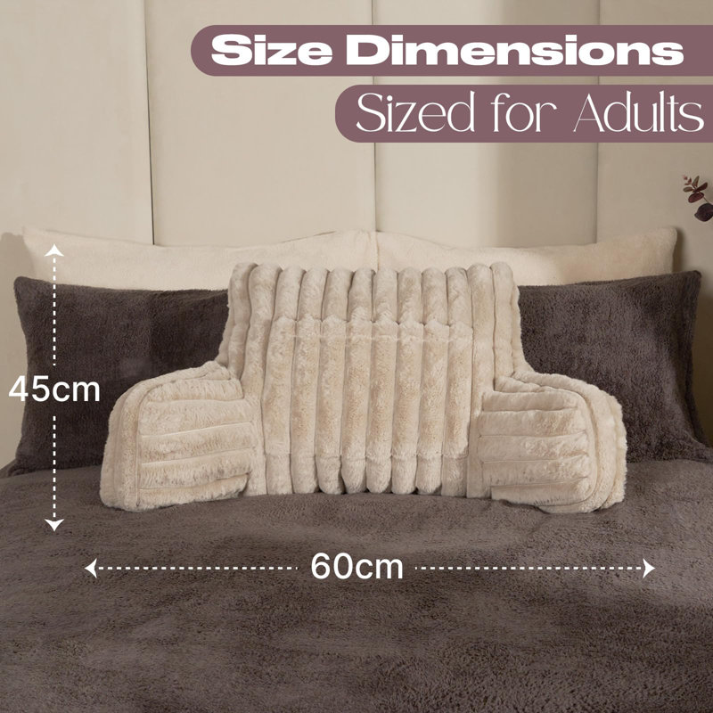 Favorinus Novelty Backrest Cushion, Natural