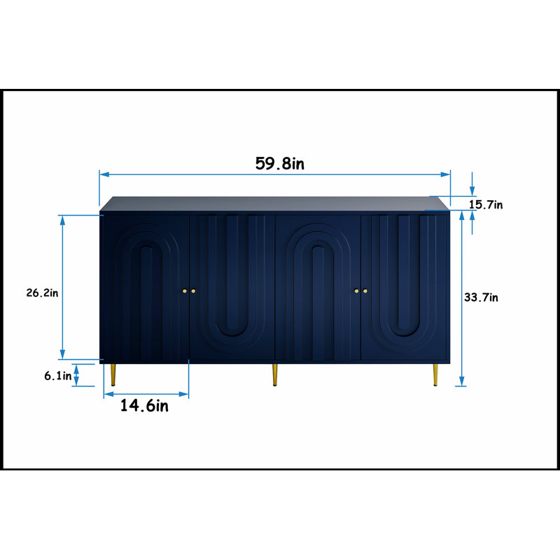 Armoire de rangement Buffet Modern