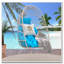 Balancelle pliable en rotin PE, bleu-1641359656-1641359657