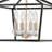 Stinson 4 - Light 13" Chandelier Style Geometric Semi Flush Mount