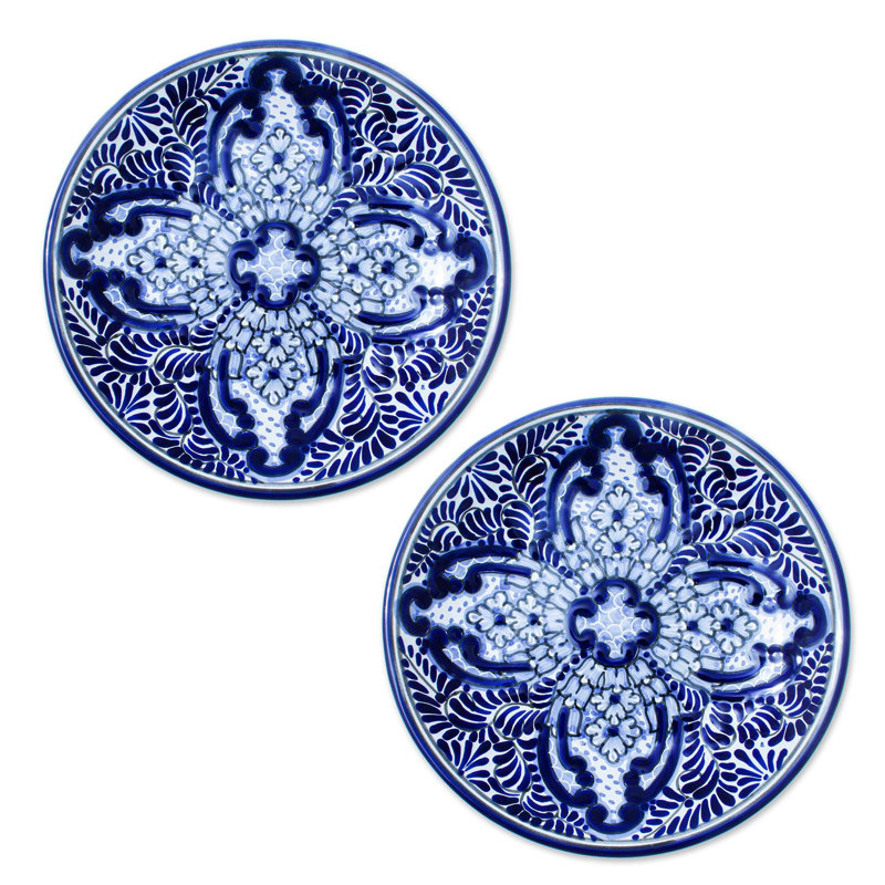 Assiette creuse kaléidoscope Canora Grey Puebla