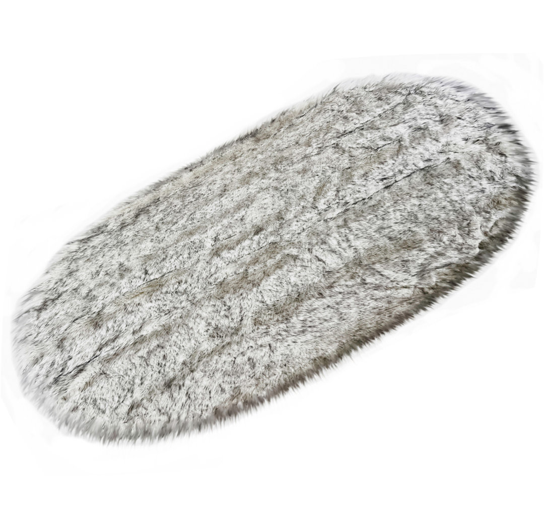 Mar Vista Faux Sheepskin Indoor Rug Everly Quinn Rug