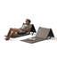 Tapis de plage portatif avec dossier réglable pour adultes SUNJoy (ensemble de 2) - -112535395