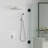 12" Pressure Balanced Rain Shower System With Handheld Spray-113914487
