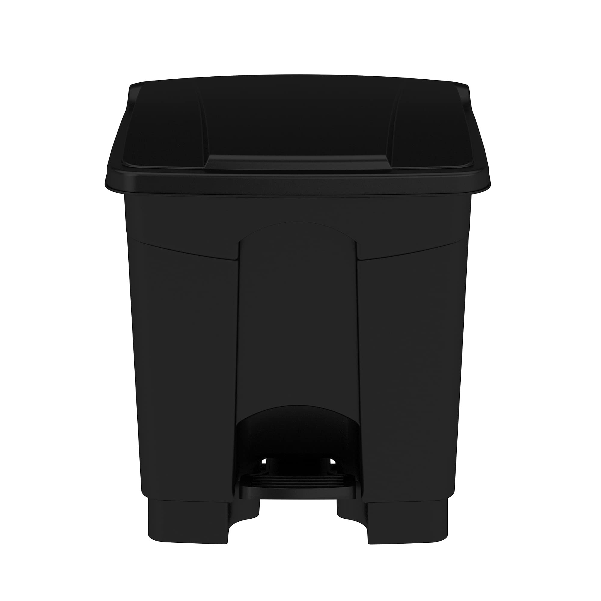 Safco 12-Gallon Hands-Free Plastic Trash Can For Home & Business - View #13