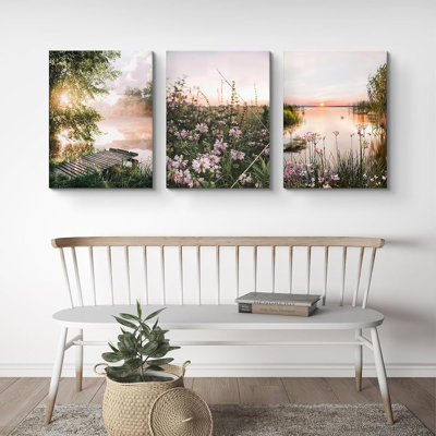 3 Piece Wrapped Canvas Print