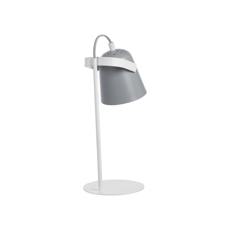 Addilyn Metal Desk Lamp, Matt Grey