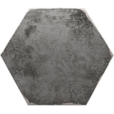 Kalay 9" Hexagon Polished Porcelain Tile