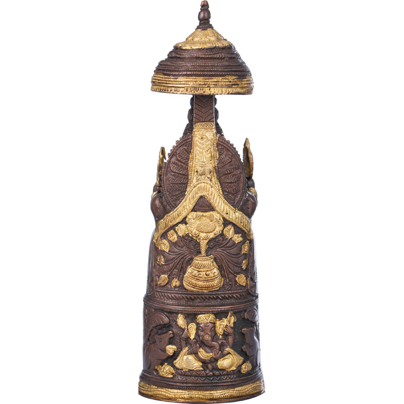 Nyakume le roi Ganesha avec Lakshmi Ji