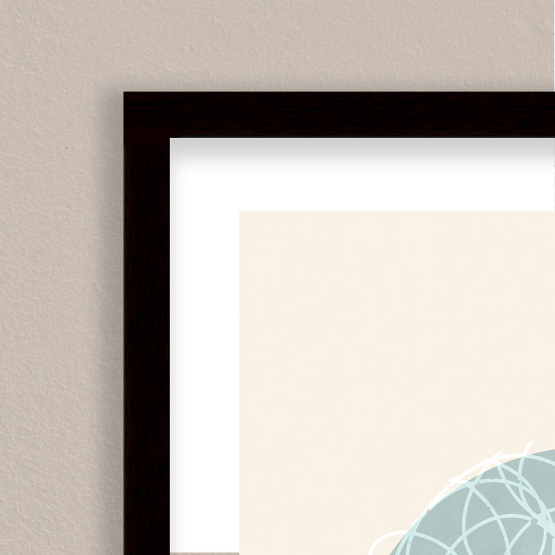 Coastal Retreat Oceanic Duology: Abstract Circles Diptych, 24" H x 32" W