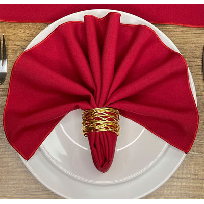 Atara Polyester Solid Colour Square Napkin