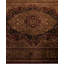 Overdyed One-of-a-Kind 4' 5" X 7' 4" Hand Knotted Area Rug