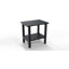 Table d'appoint de terrasse extérieure en PEHD toutes saisons 16,5 po Adirondack-1286559270
