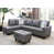 Dark Gray Faux Leather selected