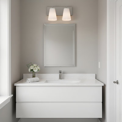 Upson Medium Vanity from Generation Lighting 