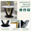 Ensemble de table ronde-671379666-671379667