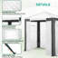 Serre de jardin portative 6 x 4 pi-116982925