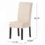 Chaise de salle à manger rembourrée-1354111708