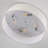 4-light 17.71” Creamy White Linen Color Flush Mount Light