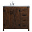 Ensemble de meuble-lavabo simple 36 po Slayton-207415371