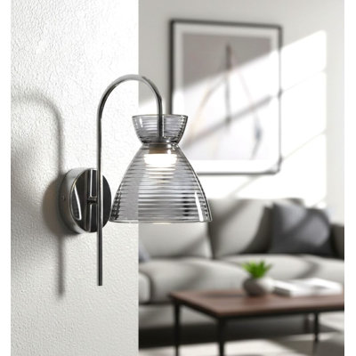LED Armed Sconce