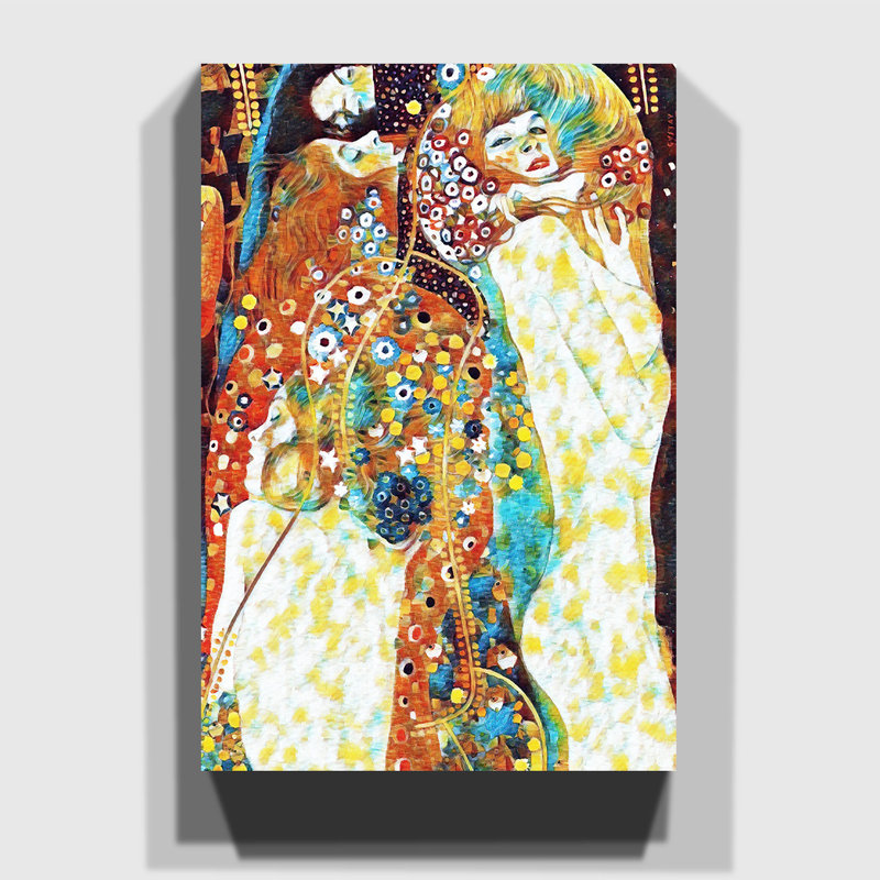 Gustav Klimt - Wrapped Canvas Print, 50cm H x 35cm W